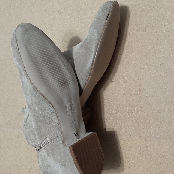 STEVE MADDEN LEATHER ANKLE BOOTS WOMEN'S ZIP BOTH SIDE - Picture 5 of 7